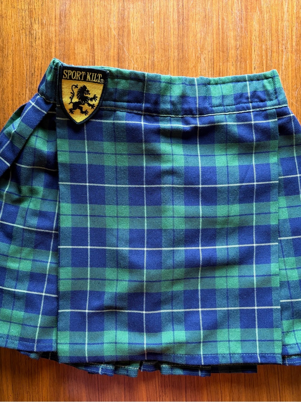 Sport Kilt Plaid Short Skirt Woman’s Size S Preppy Old Money Academia Clueless - Picture 6 of 16